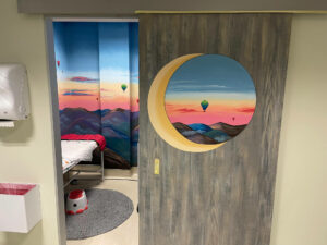 Art on door